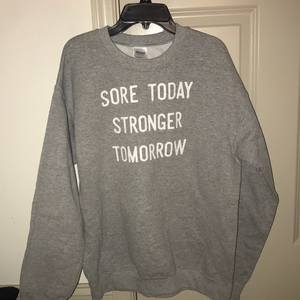 Gray Crewneck